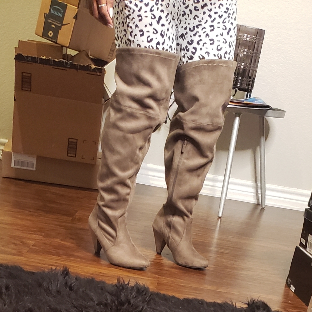 Torrid Cone Heel Over The Knee OTK Boots